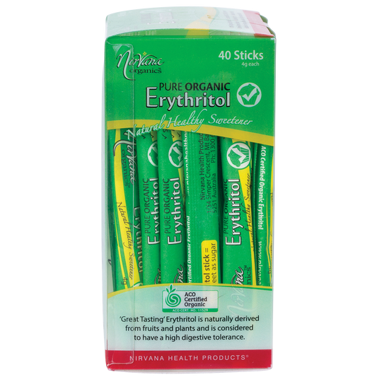 Nirvana Organics Erythritol Pure Organic Sticks