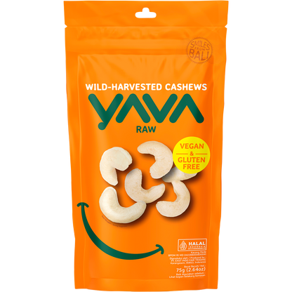 YAVA Wild-Harvested Cashews Raw
