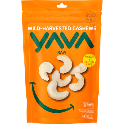 YAVA Wild-Harvested Cashews Raw