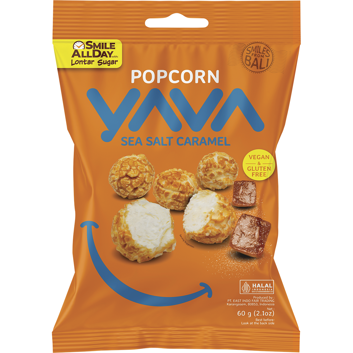 YAVA Popcorn Sea Salt Caramel
