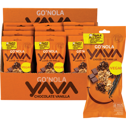 YAVA Go'Nola Chocolate Vanilla - Box of 12