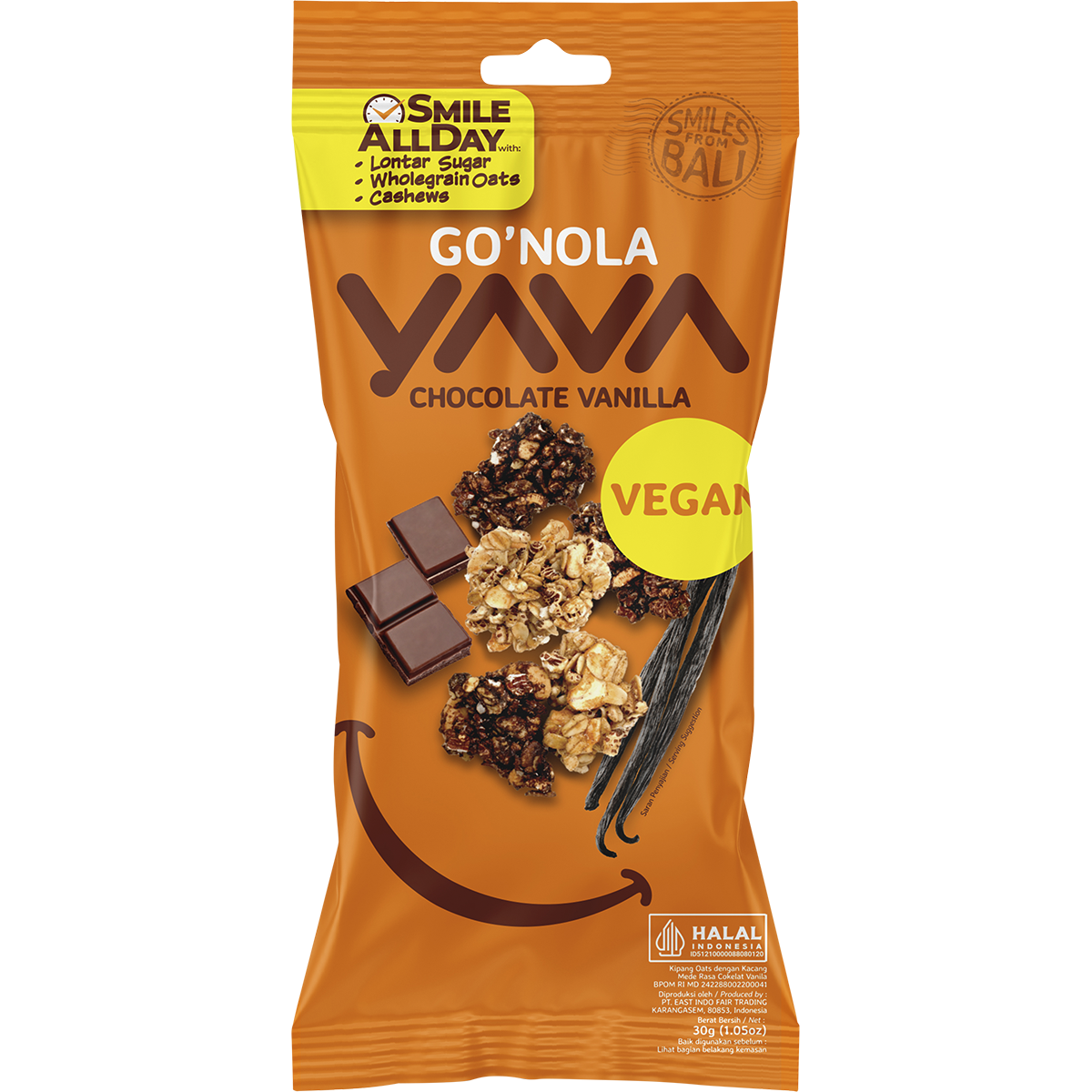 YAVA Go'Nola Chocolate Vanilla - Box of 12