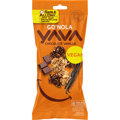 YAVA Go'Nola Chocolate Vanilla - Box of 12