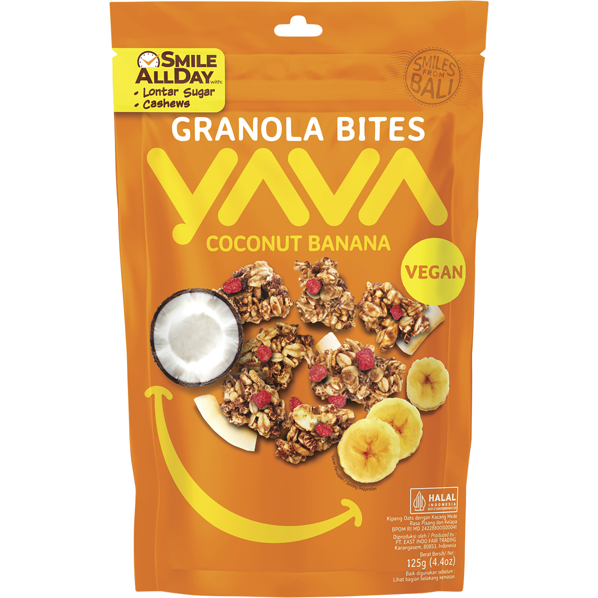YAVA Granola Bites Coconut Banana