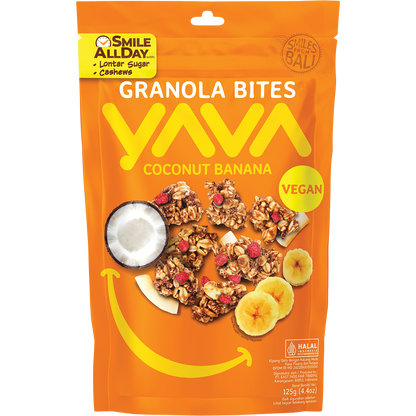 YAVA Granola Bites Coconut Banana