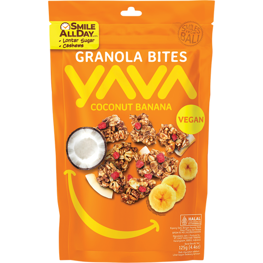 YAVA Granola Bites Coconut Banana