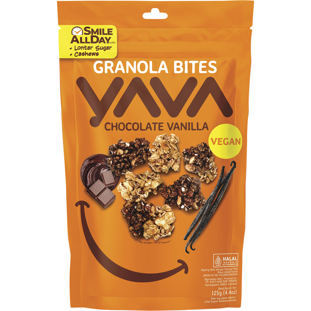 YAVA Granola Bites Chocolate Vanilla
