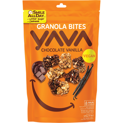 YAVA Granola Bites Chocolate Vanilla