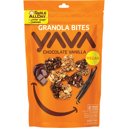 YAVA Granola Bites Chocolate Vanilla