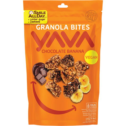 YAVA Granola Bites Chocolate Banana