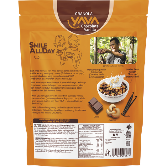 YAVA Granola Chocolate Vanilla