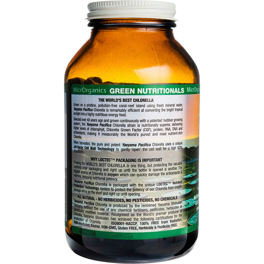 GREEN NUTRITIONALS Yaeyama Pacifica Chlorella Tablets 500mg 1 x 500 Tabs