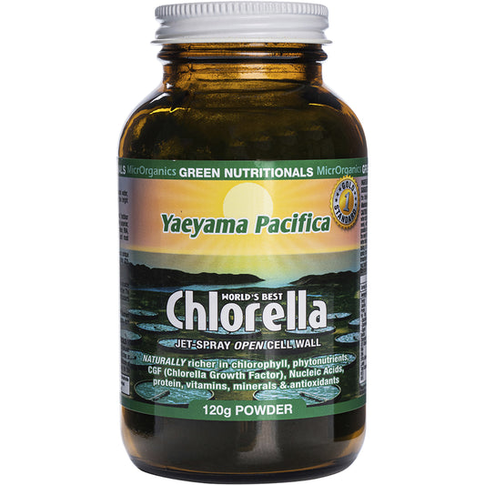 GREEN NUTRITIONALS Yaeyama Pacifica Chlorella Powder 1 x 120g