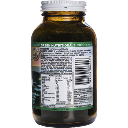 GREEN NUTRITIONALS Yaeyama Pacifica Chlorella Powder 1 x 120g