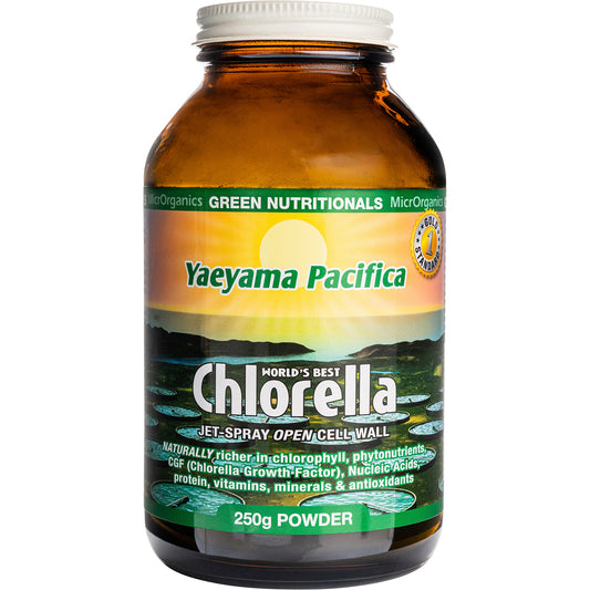 GREEN NUTRITIONALS Yaeyama Pacifica Chlorella Powder 1 x 250g
