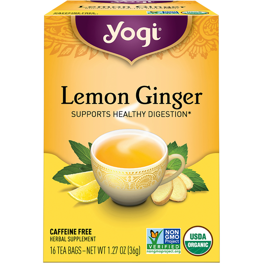 Yogi Tea Herbal Tea Bags Lemon Ginger