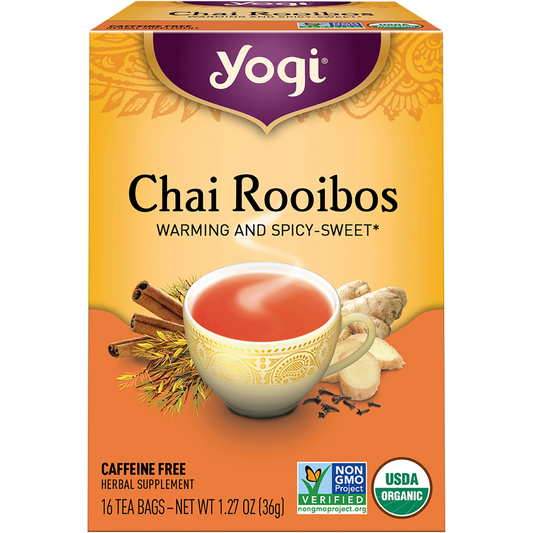 Yogi Tea Herbal Tea Bags Chai Rooibos