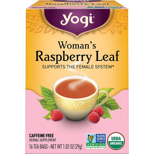 Yogi Tea Herbal Tea Bags Woman's Raspberry Leaf