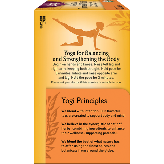 Yogi Tea Herbal Tea Bags Honey Chai Turmeric Vitality