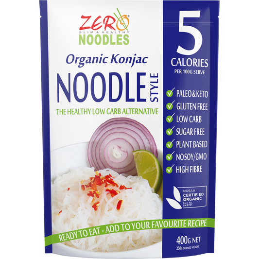 Zero Slim & Healthy Certified Organic Konjac Noodles Style