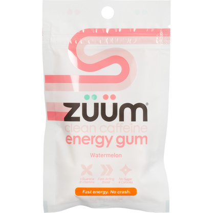Zuum Energy Gum Watermelon - Box of 16