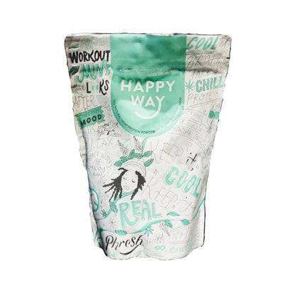 HAPPY WAY Hemp Protein Powder Cacao Mint 1 x 500g